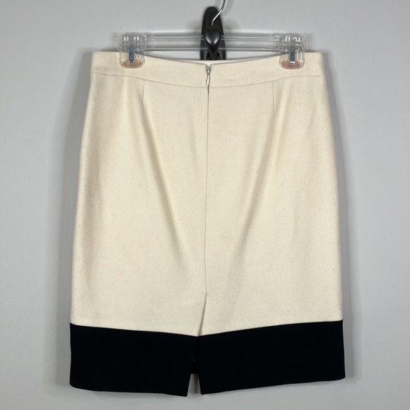 J Crew colorblock wool pencil skirt - Picture 3 of 7